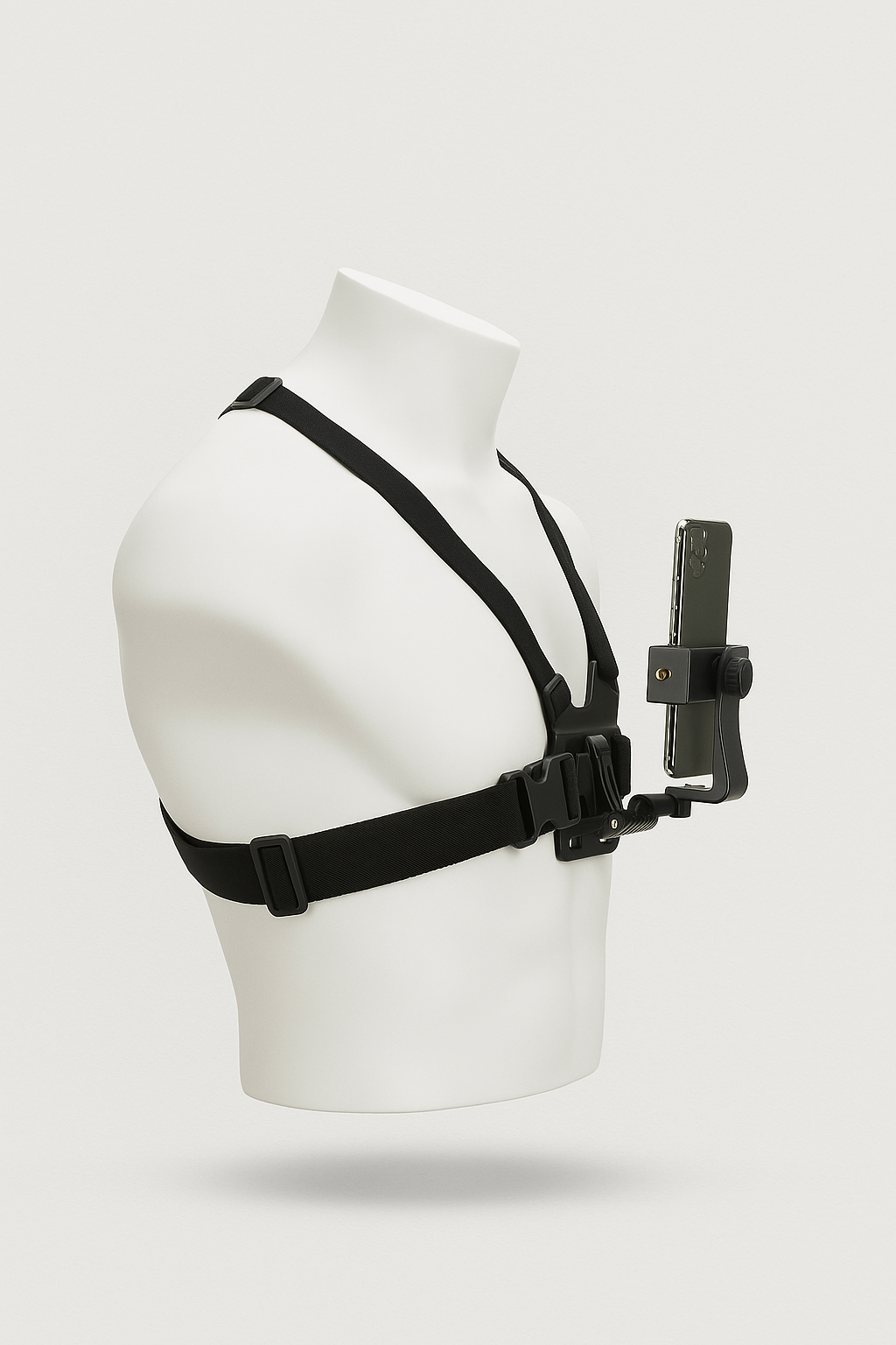 Support poitrine mains libres pour smartphone et caméra d’action